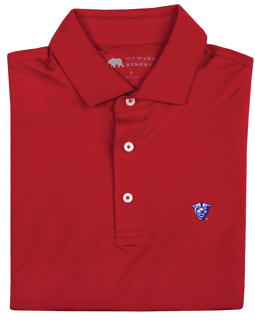 Georgia State Solid Performance Polo