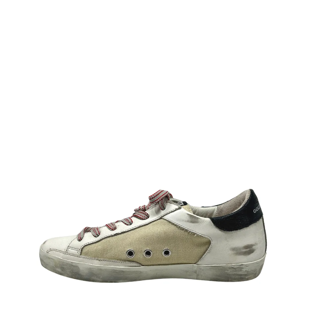 Golden Goose Super-Star Canvas Sneakers - Size 38