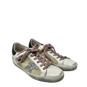 Golden Goose Super-Star Canvas Sneakers - Size 38