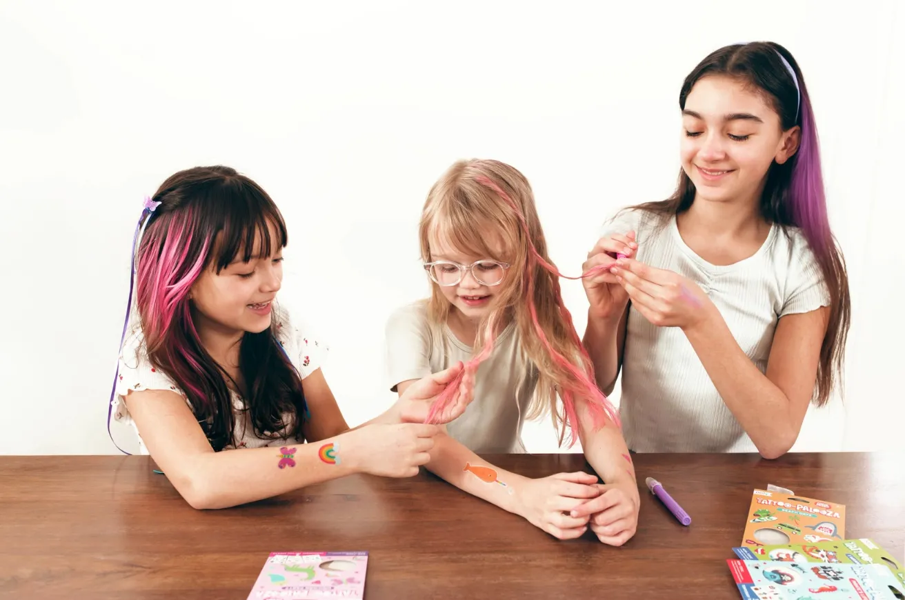 Hair Doodlers Hair Crayons - Set of 6 Colors