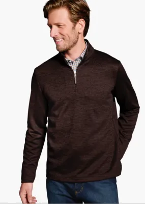 Johnston & Murphy XC4® Nylon Trim Quarter-Zip Brown