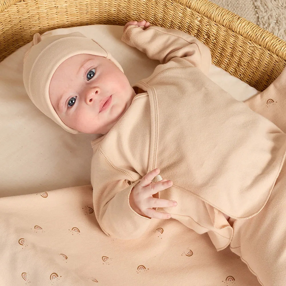 Knotted Baby Hat | Shell