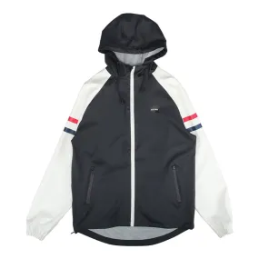 Le Fix Regnjakke Navy/Hvid