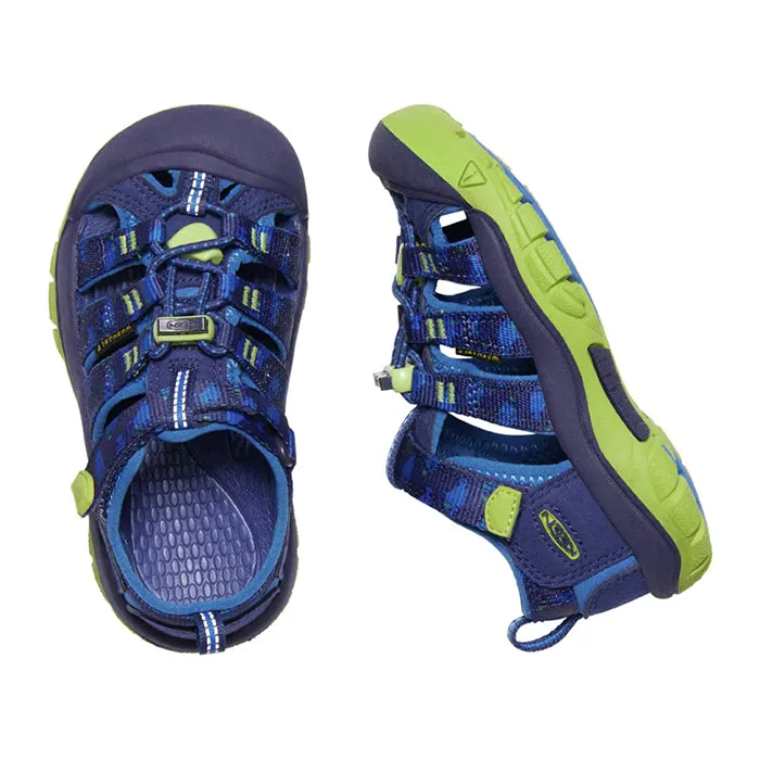 Little Boy Keen Newport H2 Blue Depths/Chartreuse