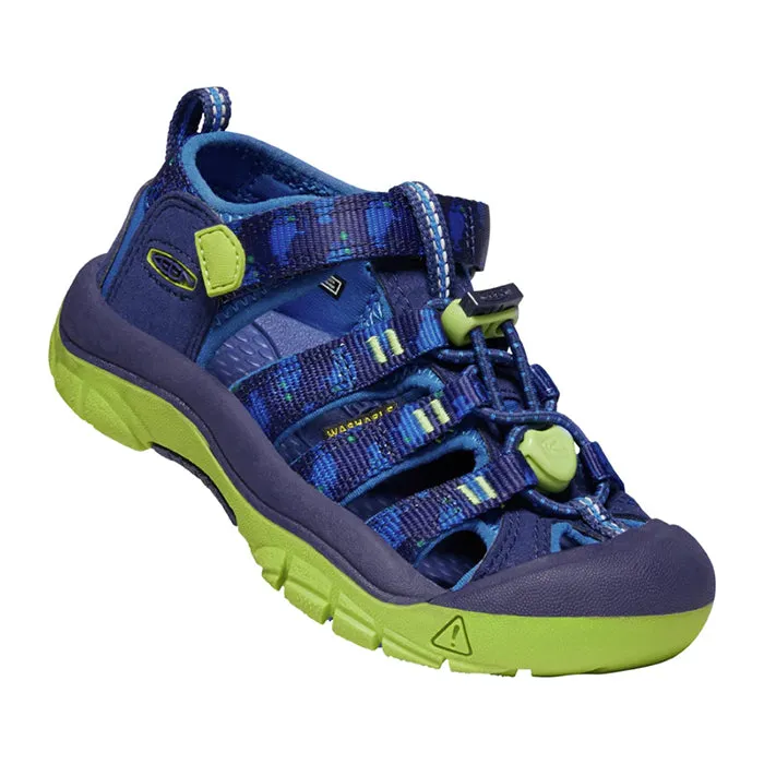 Little Boy Keen Newport H2 Blue Depths/Chartreuse