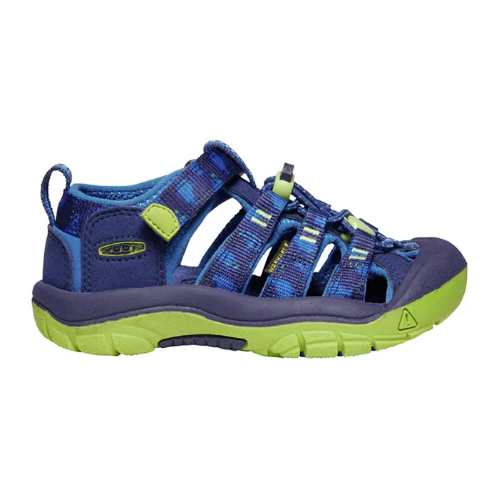 Little Boy Keen Newport H2 Blue Depths/Chartreuse
