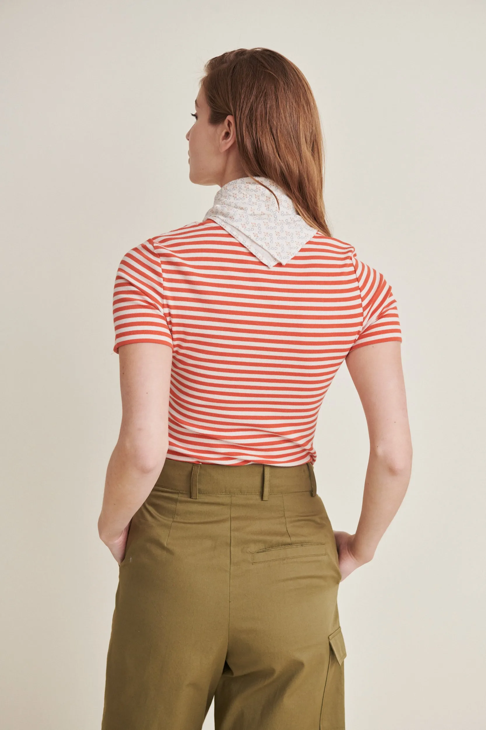 Ludmilla O-Neck - Summer fig / birch