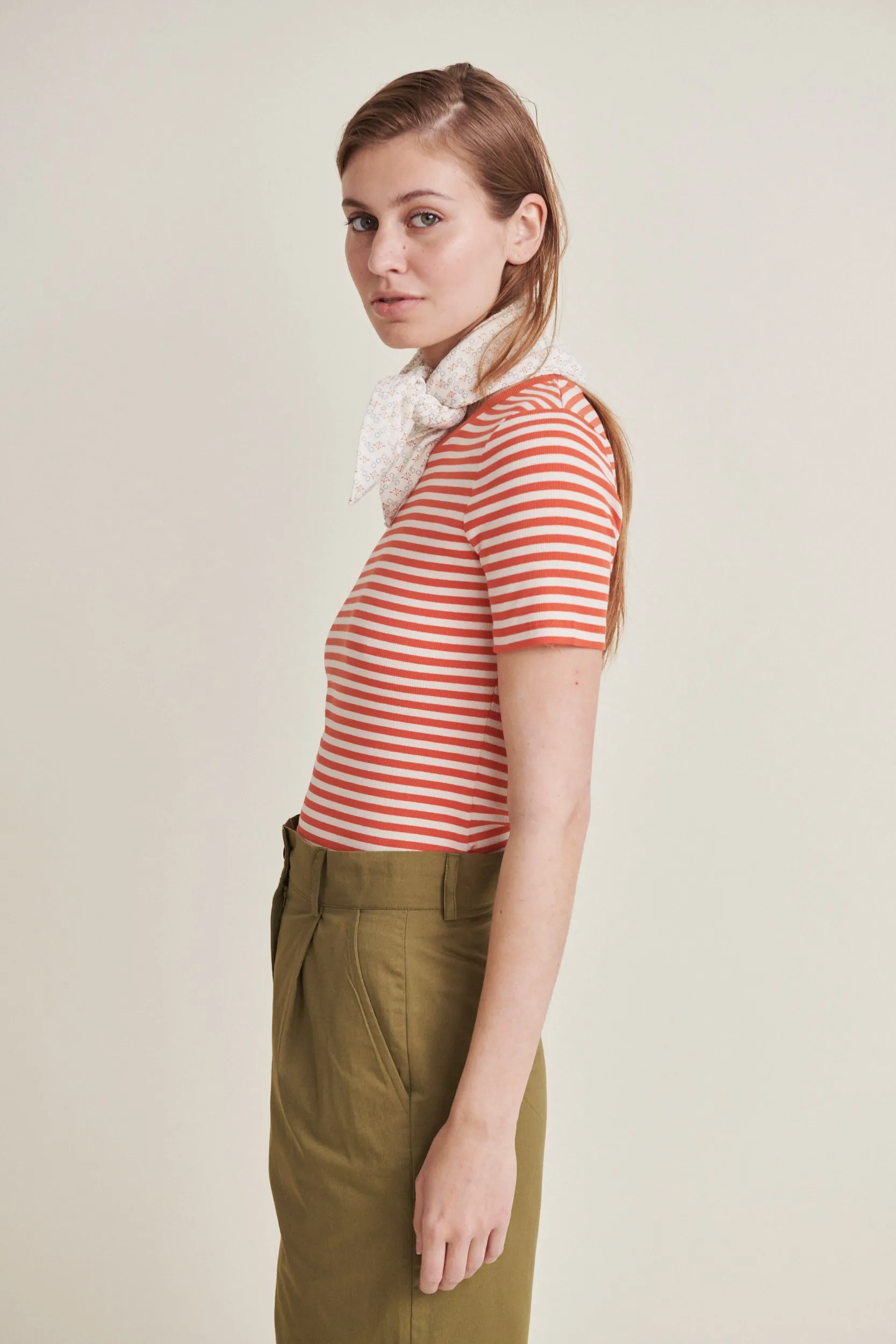 Ludmilla O-Neck - Summer fig / birch