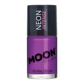 Moon Glow Neon UV Nail Polish - Intense Purple