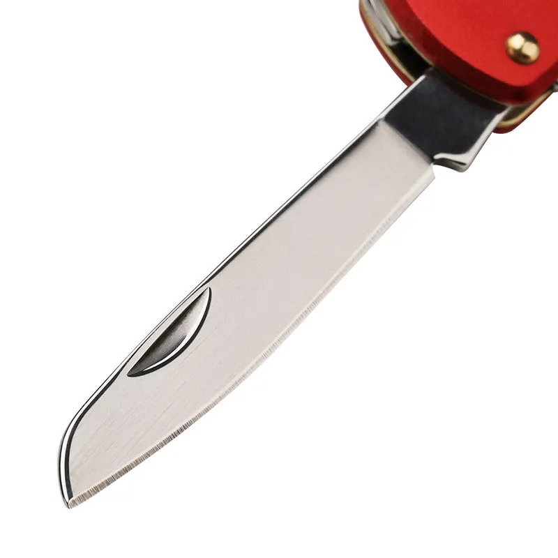 Multifunction Mini Knife Scissors Screwdriver Folding Creative Tool Outdoor Survive
