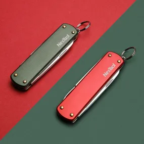 Multifunction Mini Knife Scissors Screwdriver Folding Creative Tool Outdoor Survive