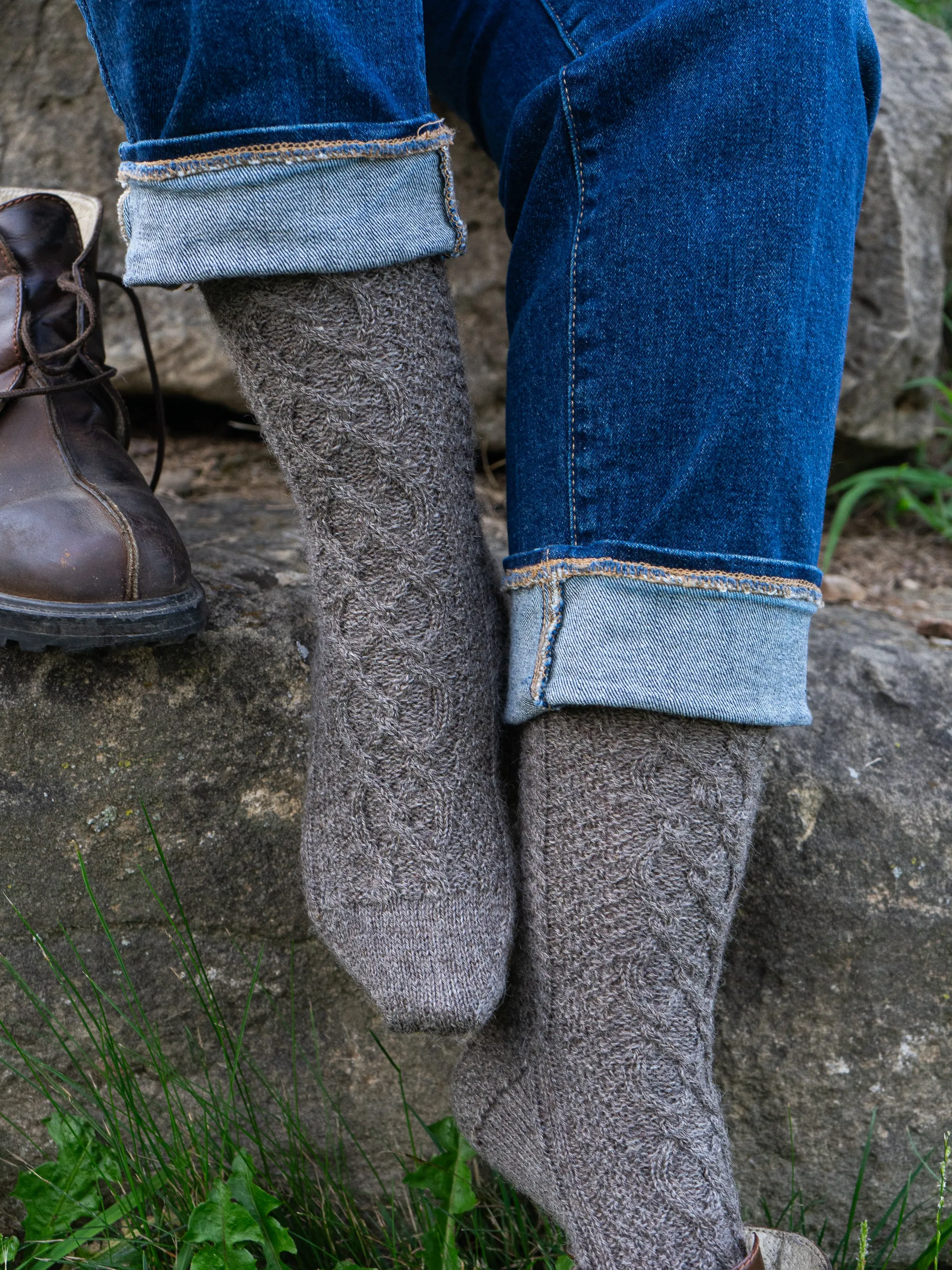 Northumberland socks <br/><small>knitting pattern</small>