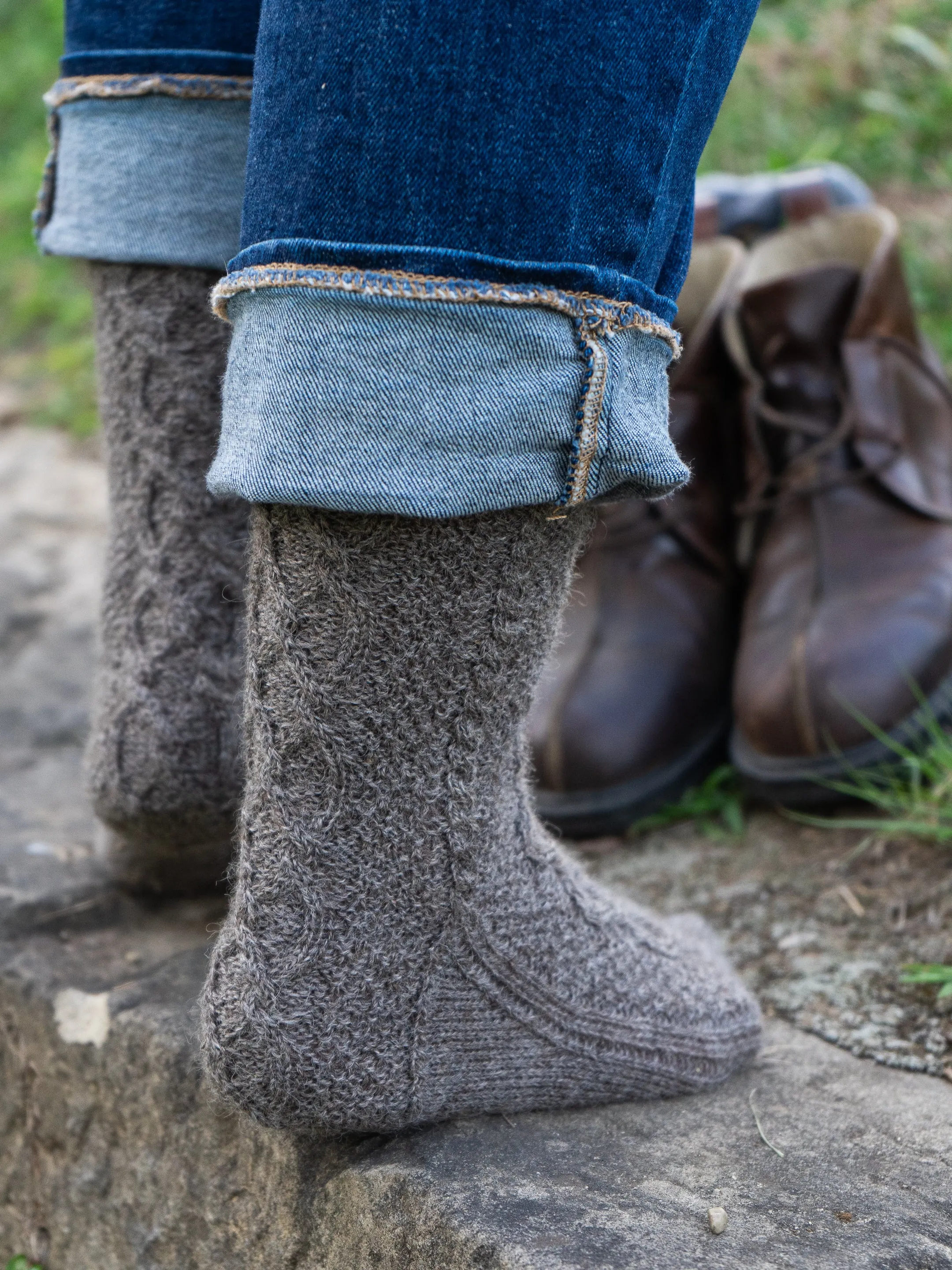 Northumberland socks <br/><small>knitting pattern</small>