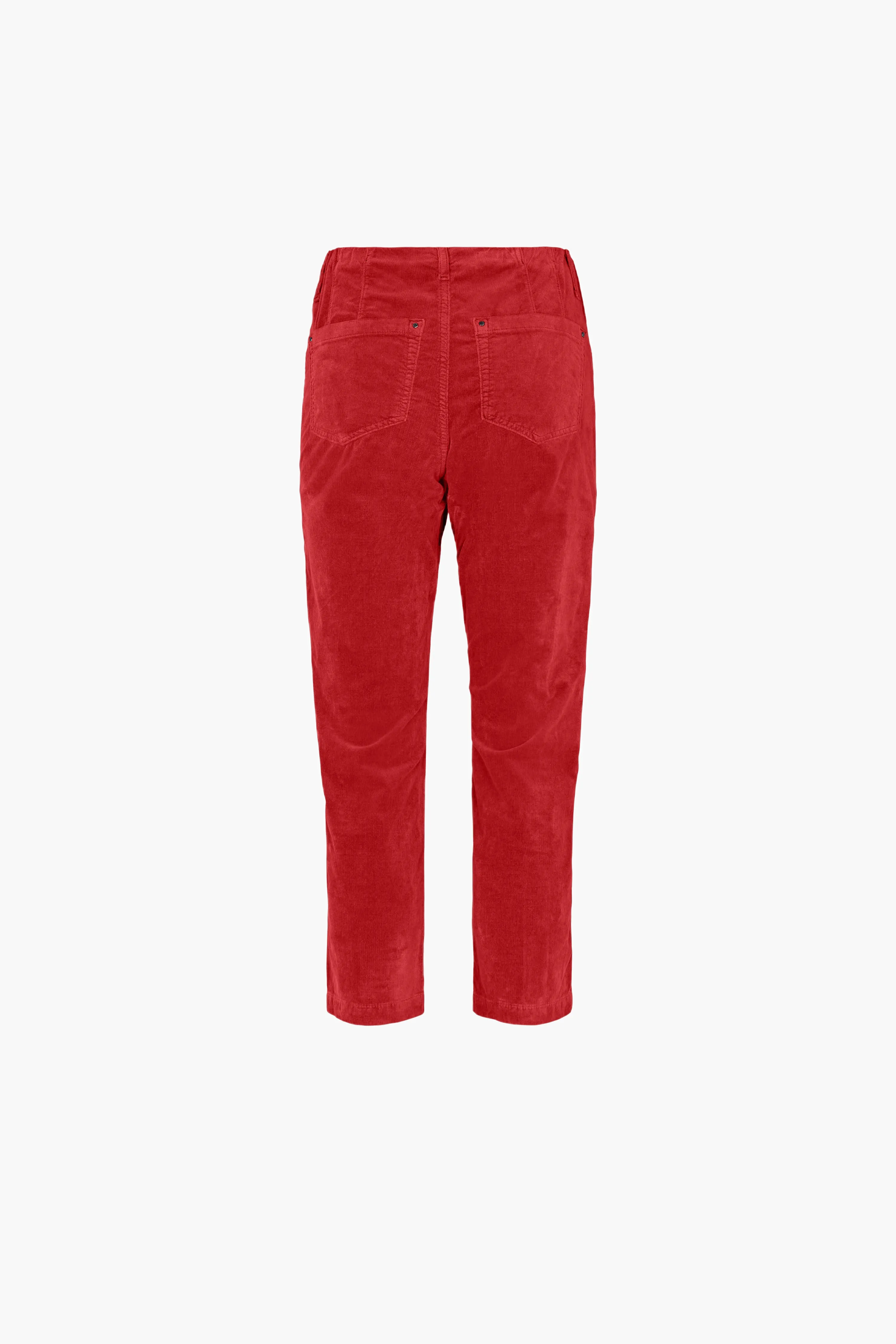 Piper Regular corduroy Crop - Chili
