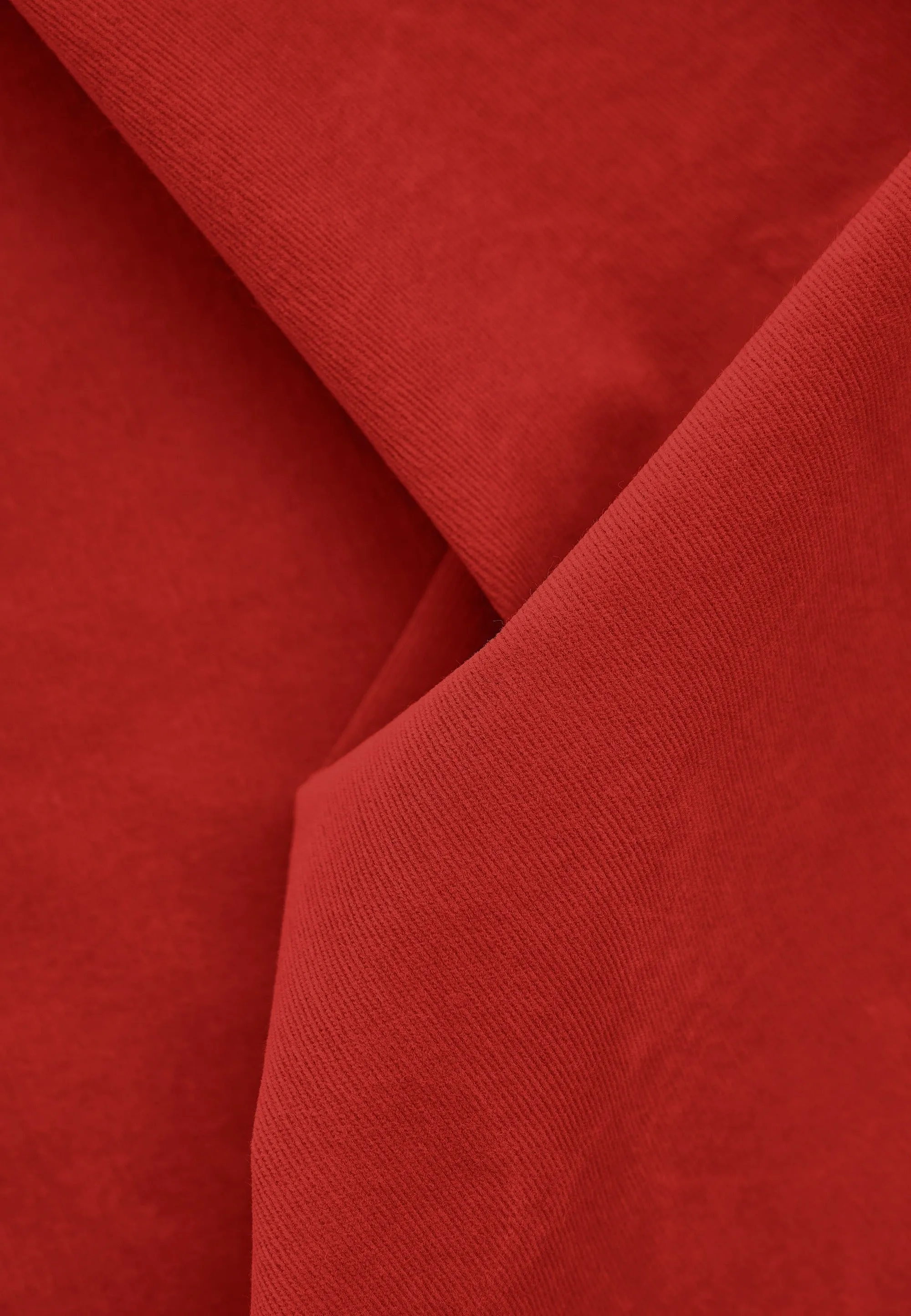 Piper Regular corduroy Crop - Chili
