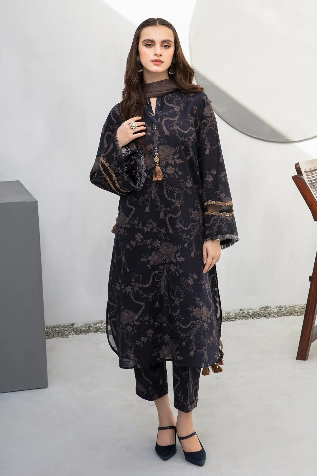 PRINTED SLUB KHADDAR PR-870