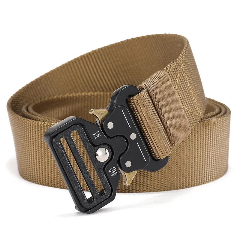 Quick Release Nylon Military Tactical Belt