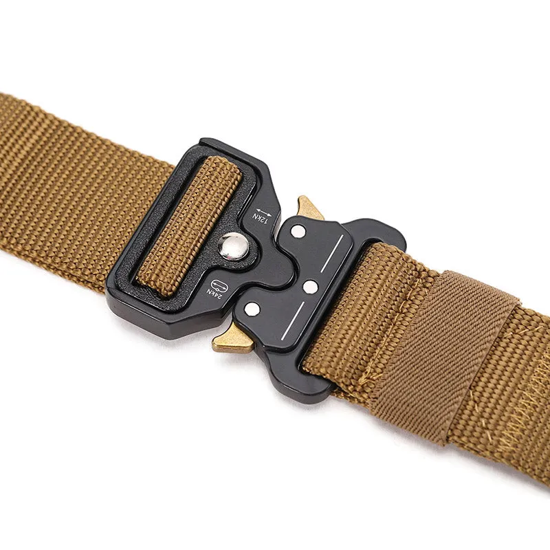 Quick Release Nylon Military Tactical Belt
