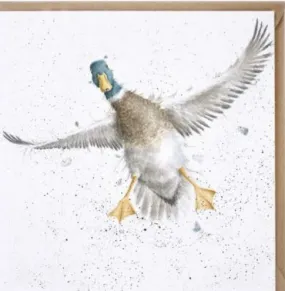 "The Crash Landing" Greeting Card from Wrendale