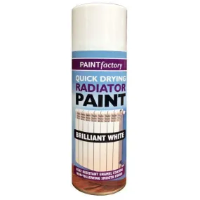 Rapide Paint Factory Radiator Paint Quick Drying - Brilliant White