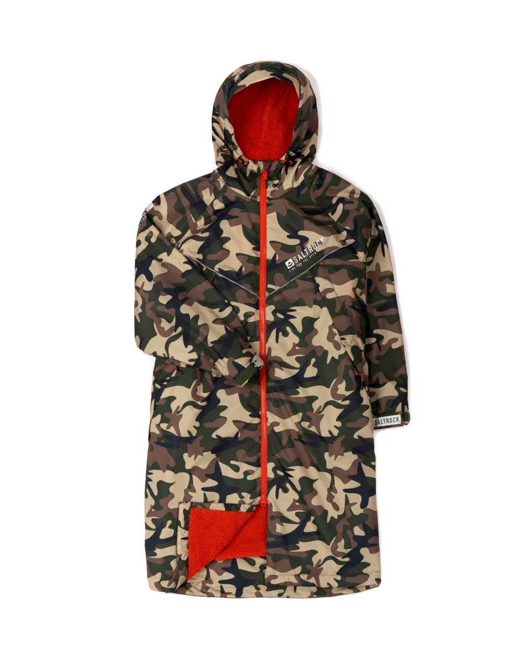 Recycled Changing Robe - Brown Camo