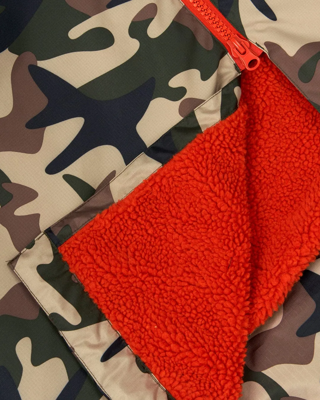 Recycled Changing Robe - Brown Camo