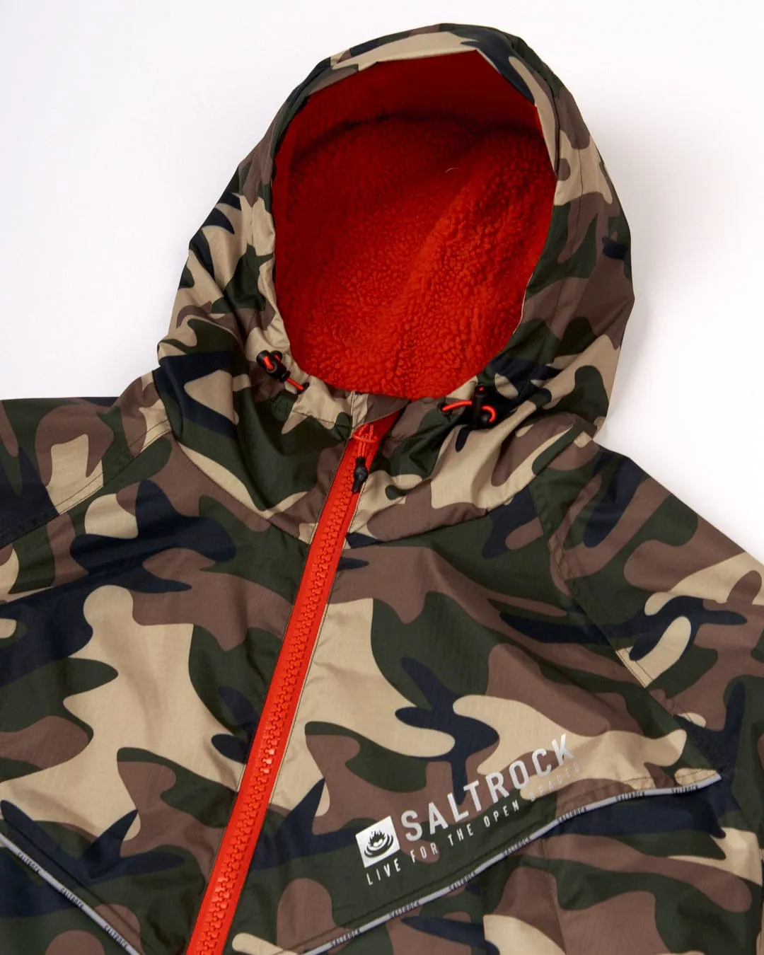 Recycled Changing Robe - Brown Camo