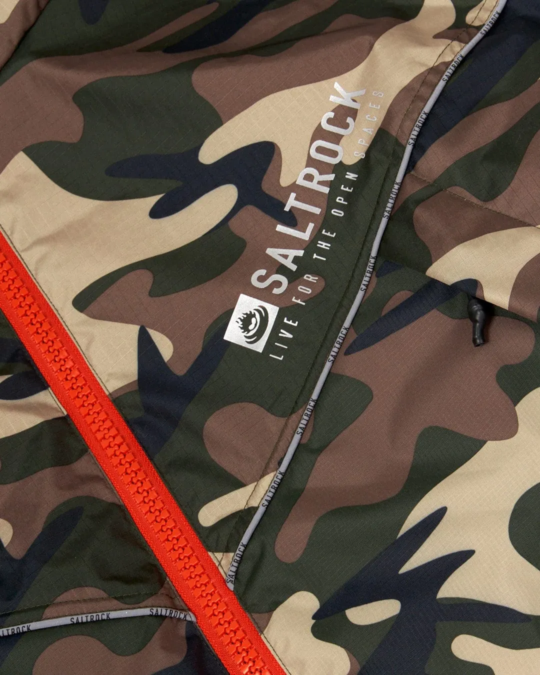 Recycled Changing Robe - Brown Camo