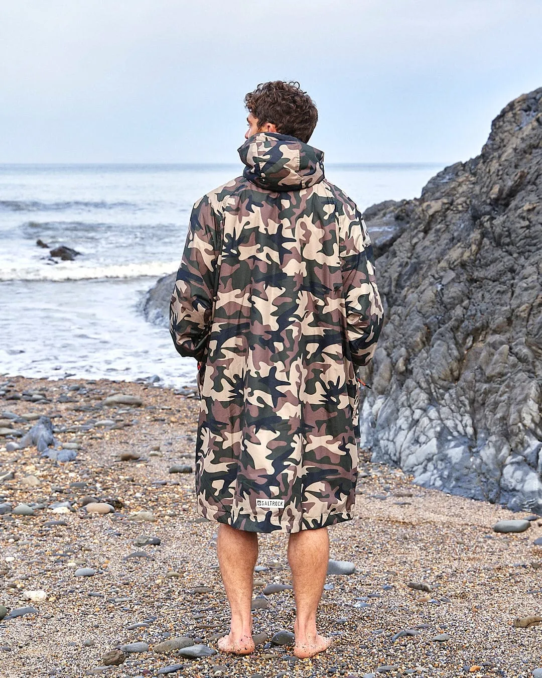 Recycled Changing Robe - Brown Camo