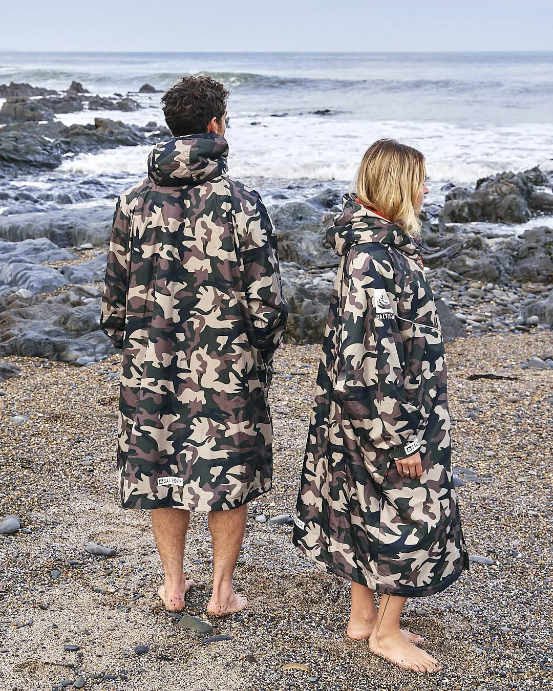 Recycled Changing Robe - Brown Camo
