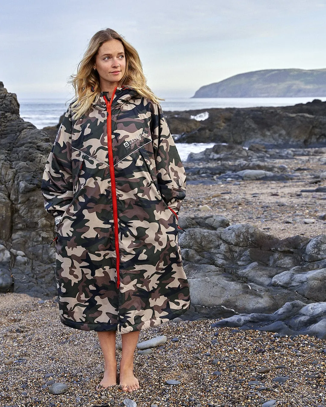 Recycled Changing Robe - Brown Camo