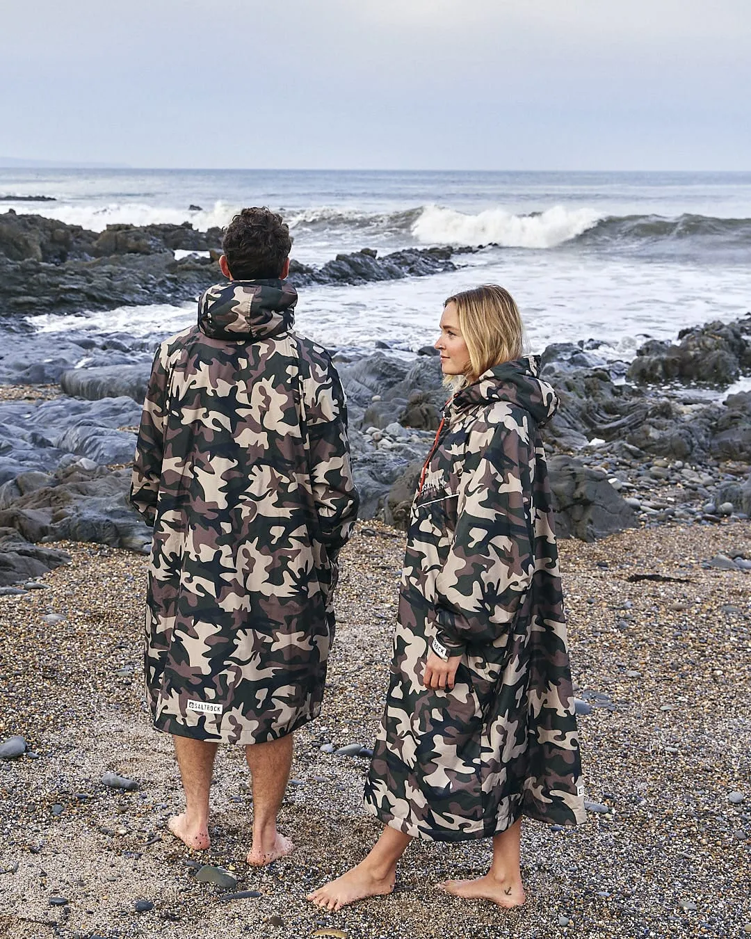 Recycled Changing Robe - Brown Camo
