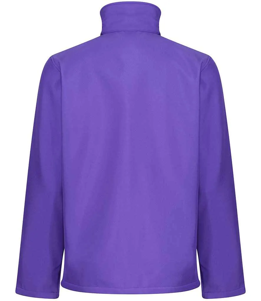 Regatta Ablaze Printable Soft Shell Jacket | Vibrant Purple/Black