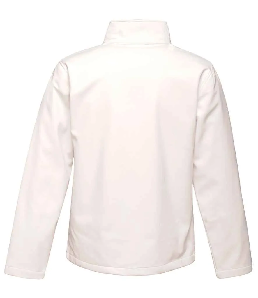 Regatta Ablaze Printable Soft Shell Jacket | White/Light Steel