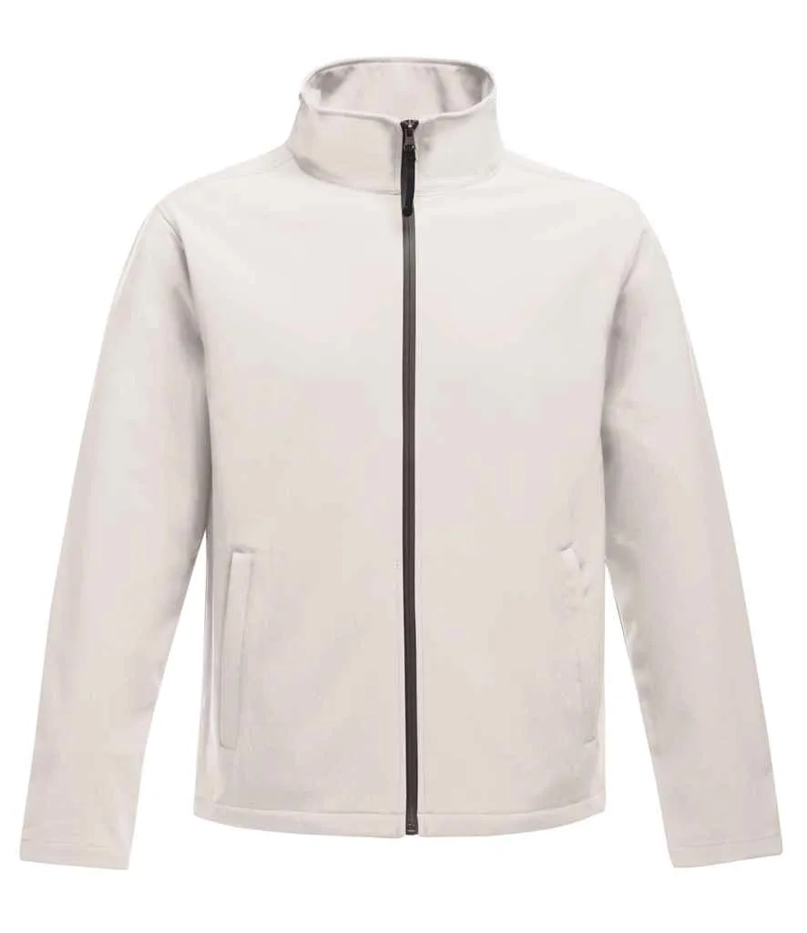 Regatta Ablaze Printable Soft Shell Jacket | White/Light Steel