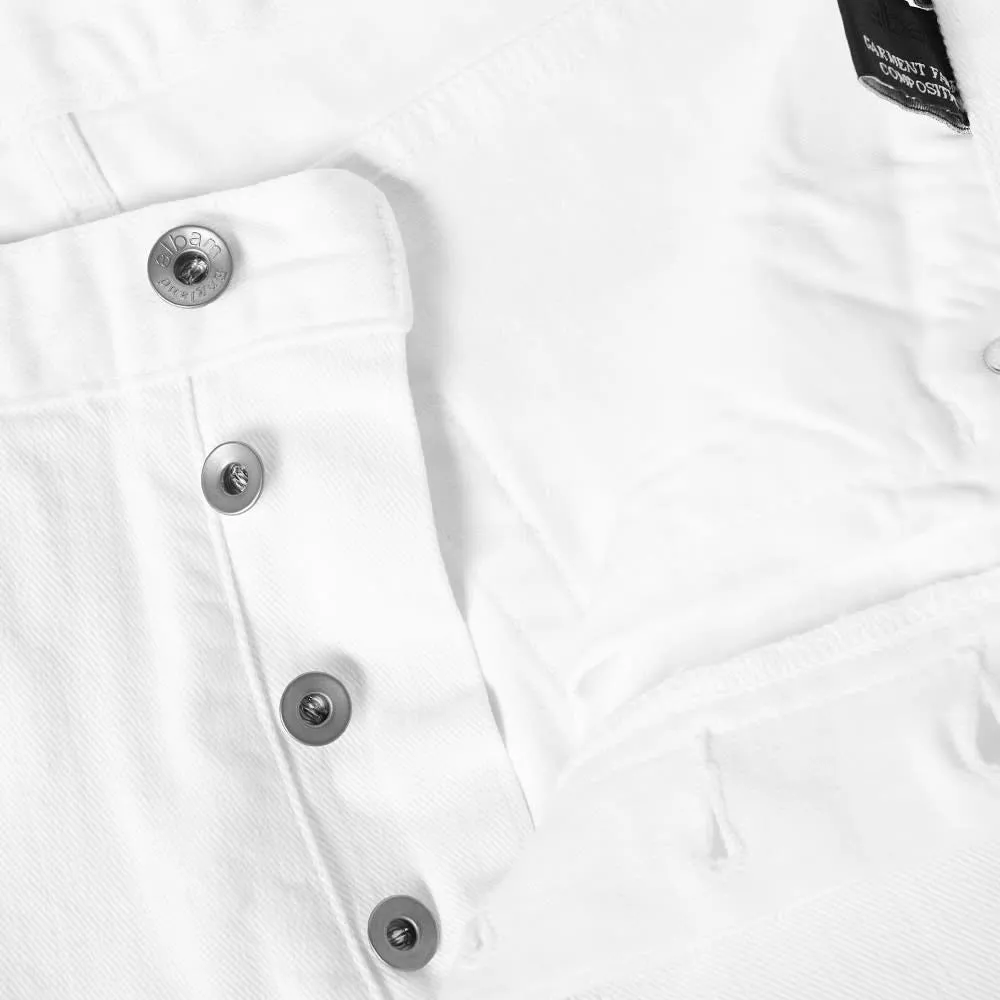 Regular Fit Selvedge Jeans - White