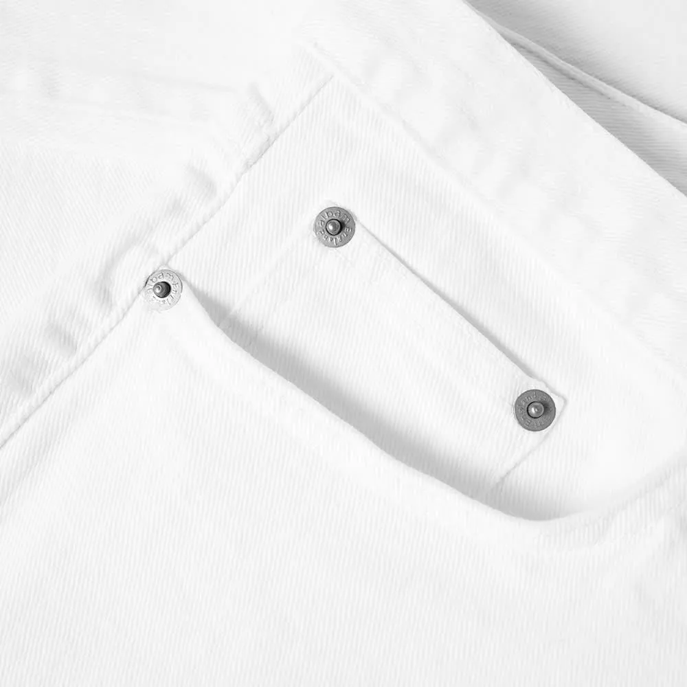 Regular Fit Selvedge Jeans - White