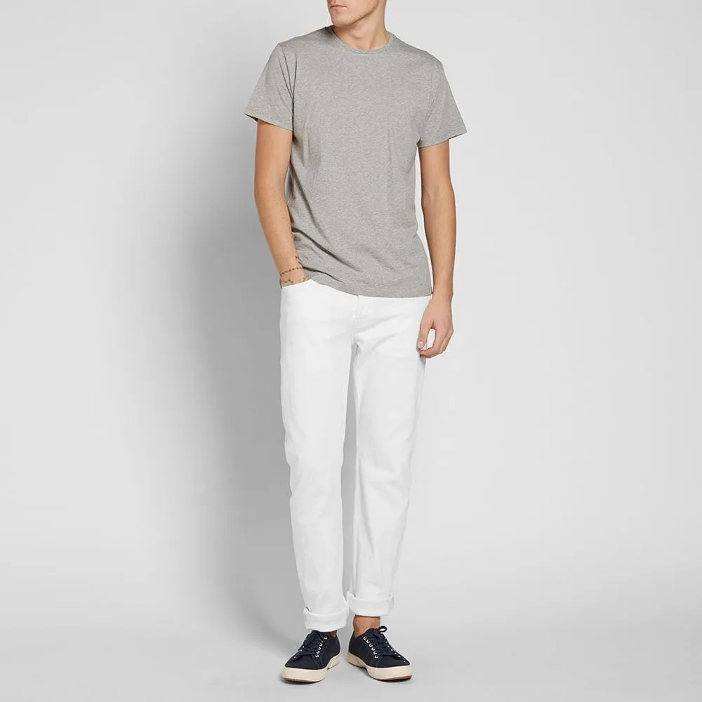 Regular Fit Selvedge Jeans - White