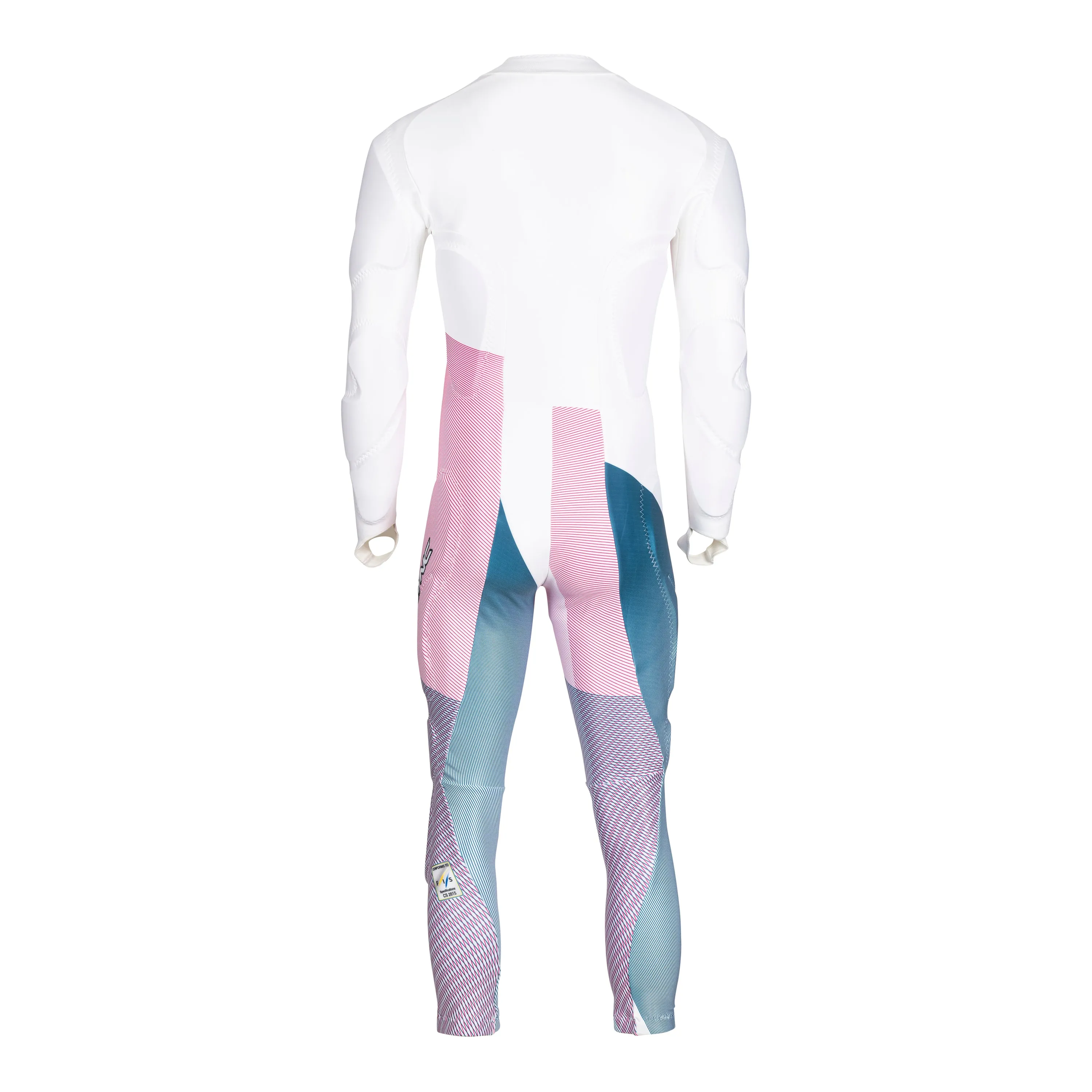 Sammi Adult Race Suit - White/Pink