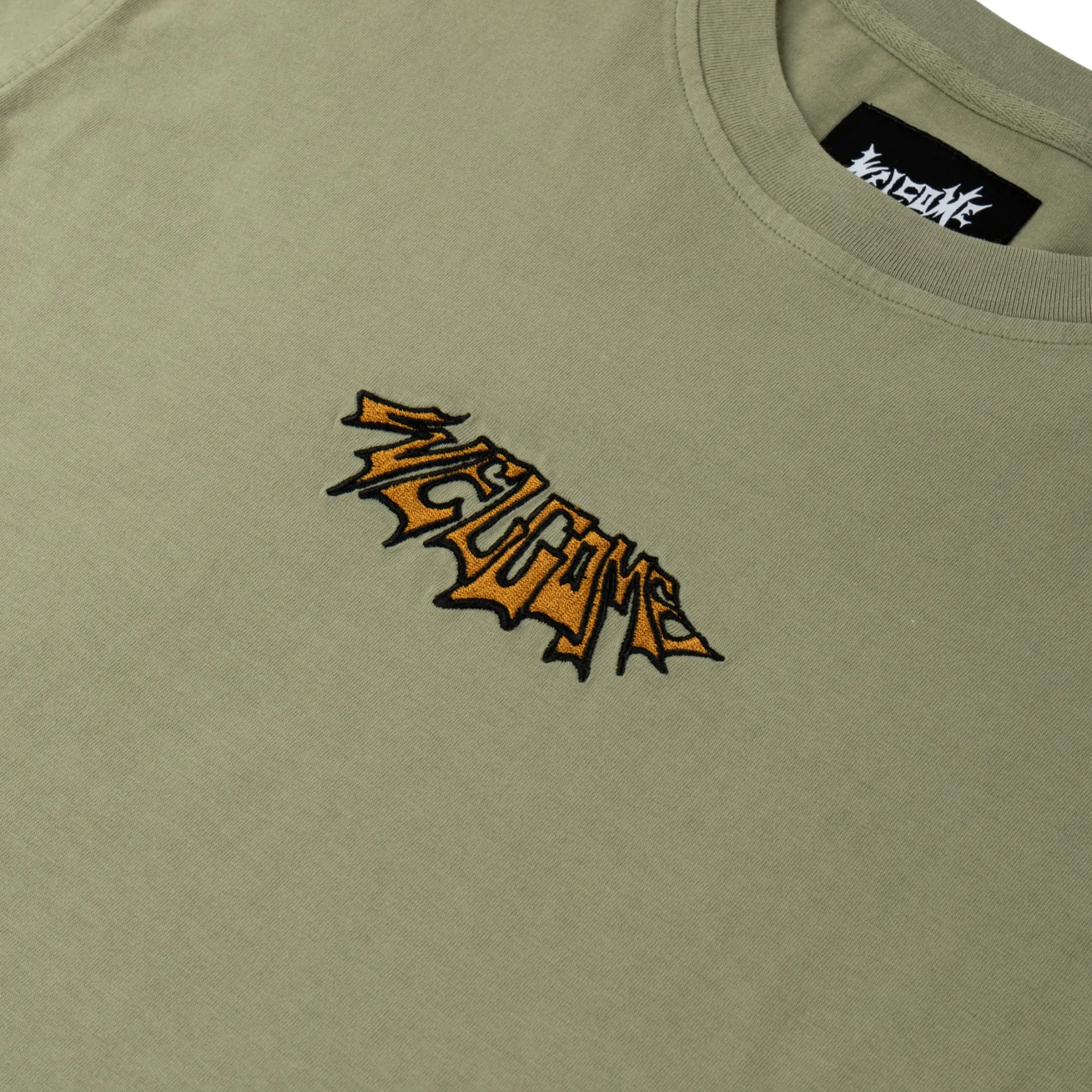 Shell Garment-Dyed Short Sleeve Knit - Olive