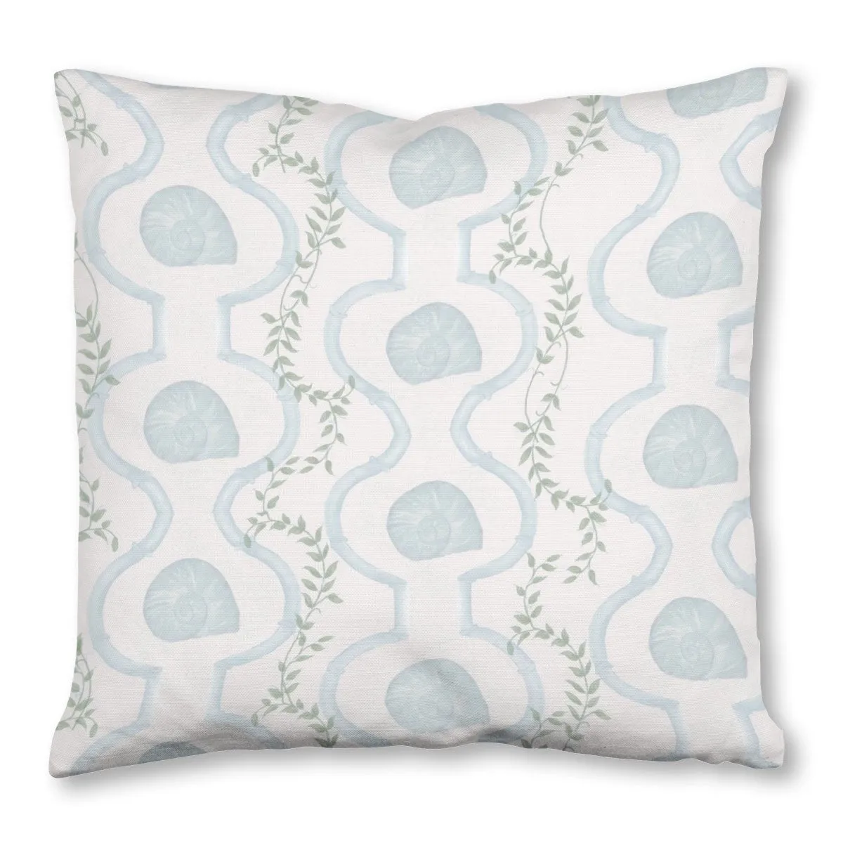 shell trelliss - Throw Pillow 20x20 OBZNI