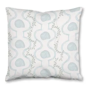 shell trelliss - Throw Pillow 20x20 OBZNI