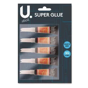 Super Glue 3g 5 Pack - Case of 12