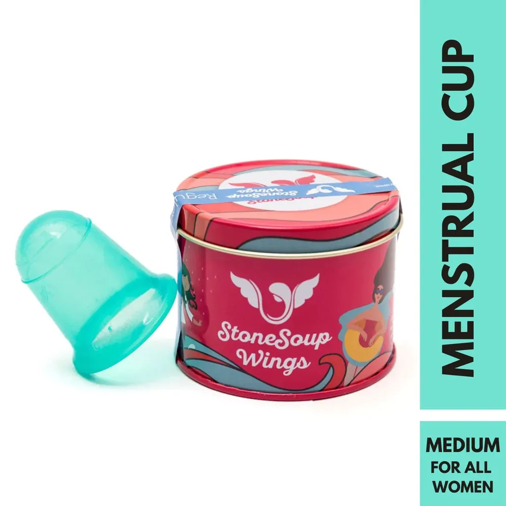 Teal/Blue Menstrual Cup (Medium)