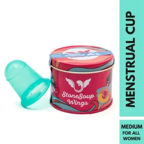 Teal/Blue Menstrual Cup (Medium)