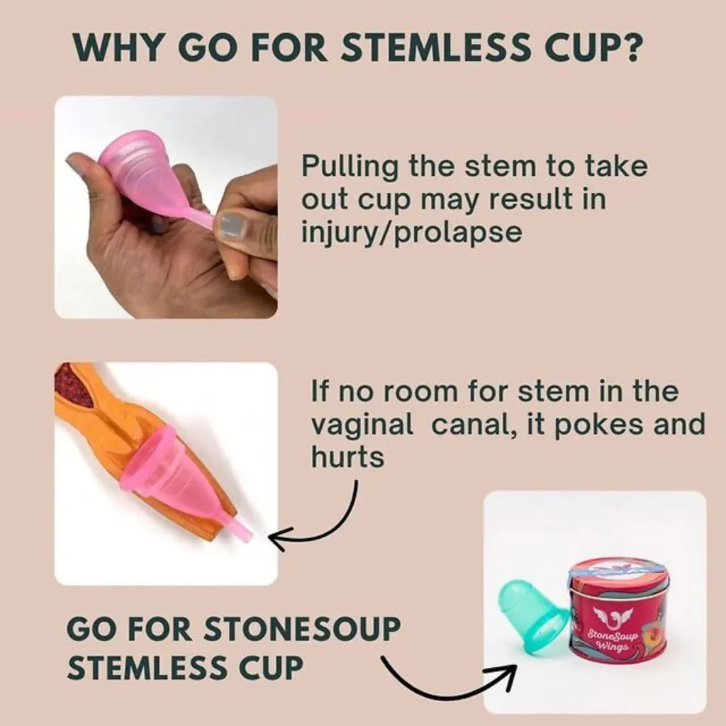 Teal/Blue Menstrual Cup (Medium)