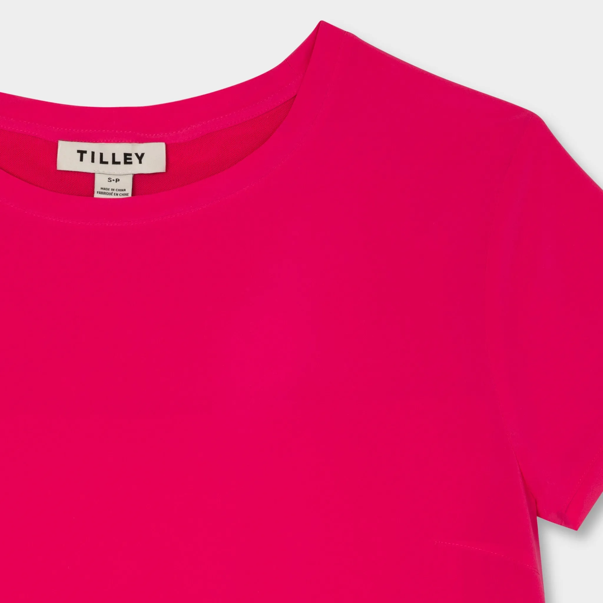 Tech Slk Tee Dress
