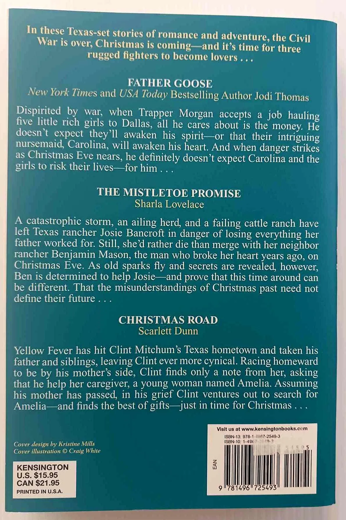 THE COWBOY WHO SAVED CHRISTMAS - Jodi Thomas, Sharla Lovelace, Scarlett Dunn