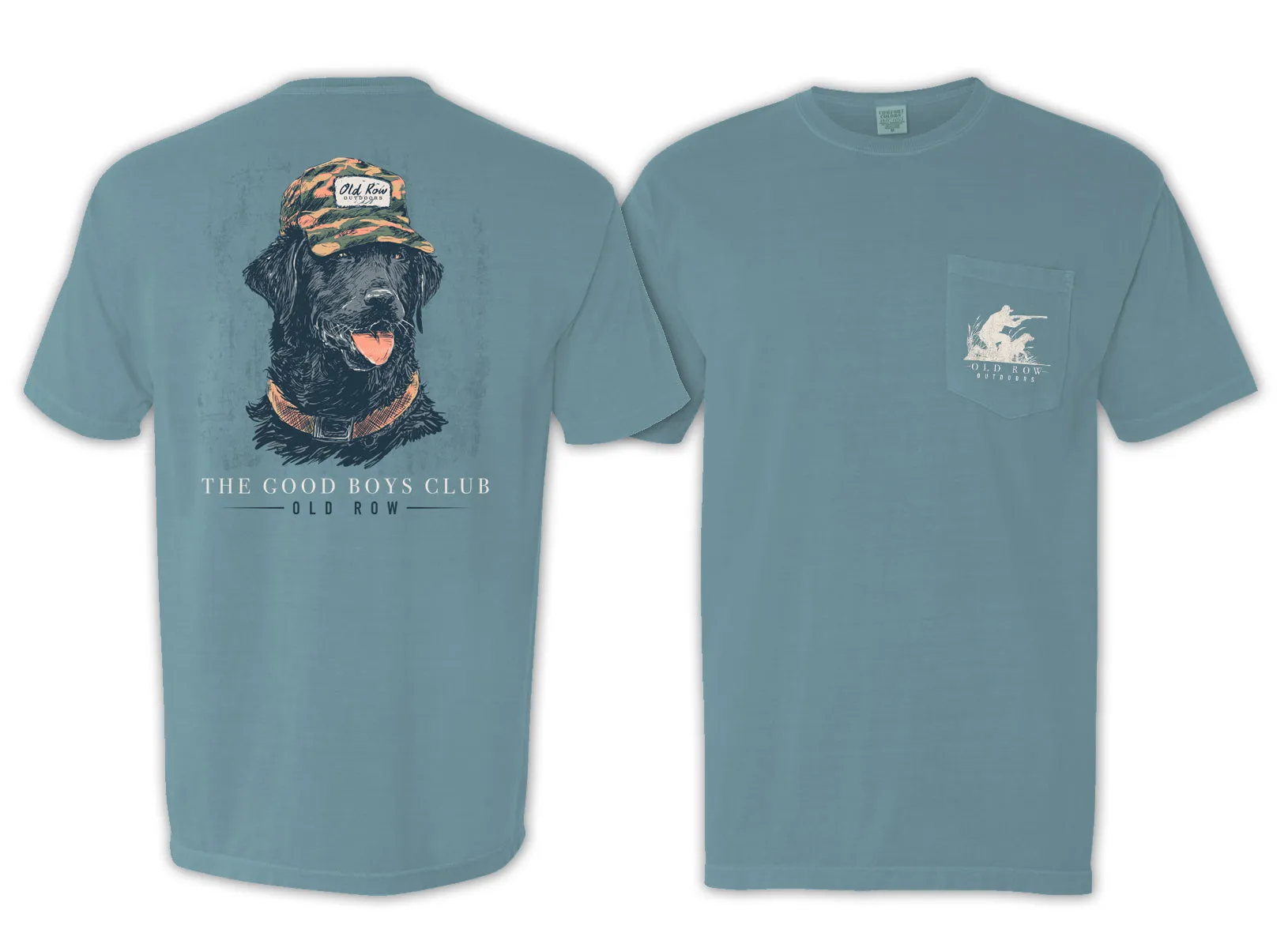 The Duck Dog Pocket Tee