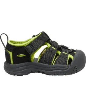 Toddlers' Newport H2 Black Lime Green